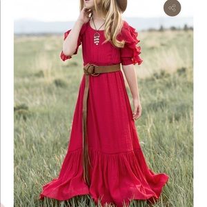 Girls boho dress
